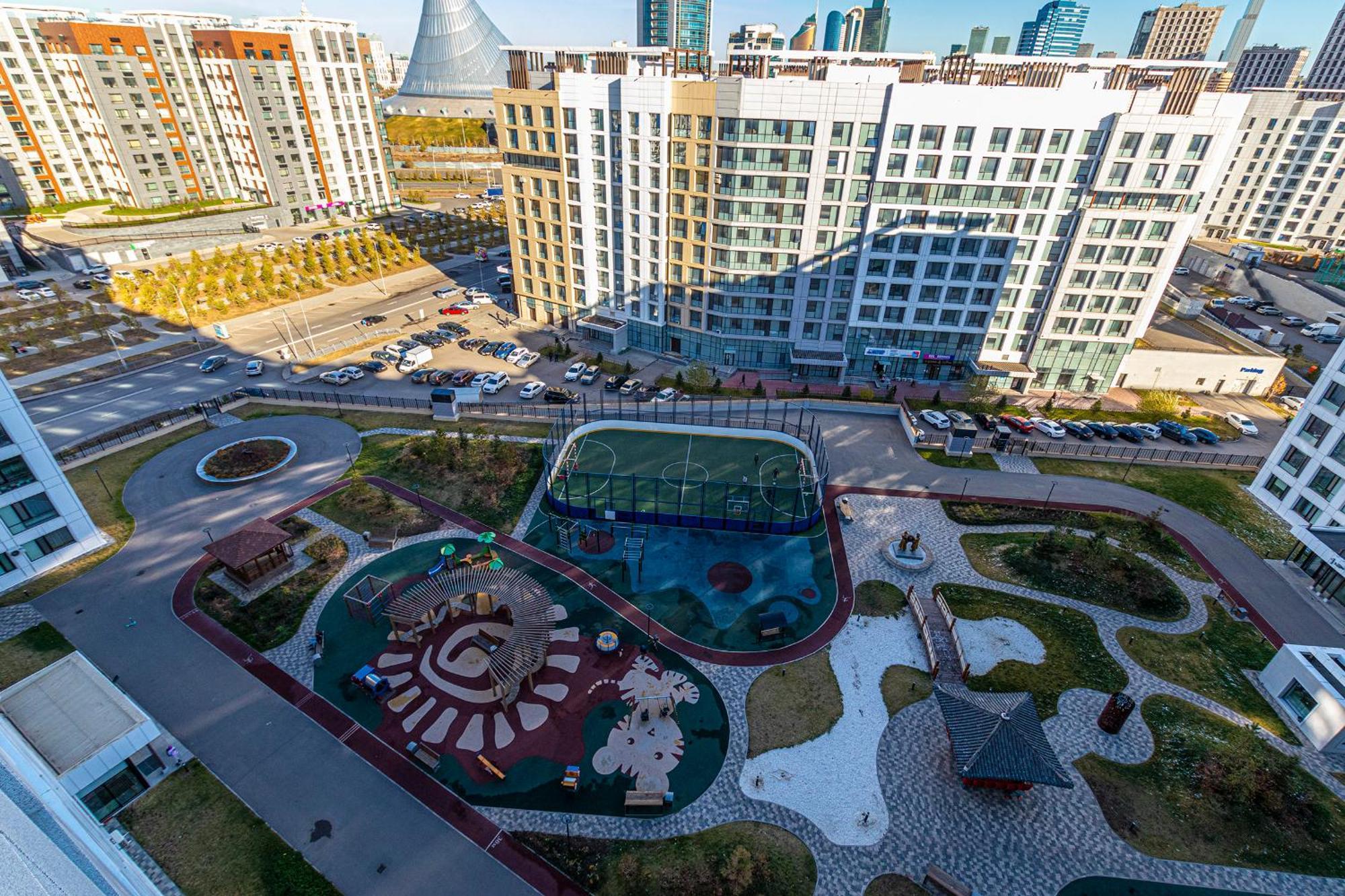 Raisson Aparthotel G43 Хан Шатыр 아스타나 외부 사진